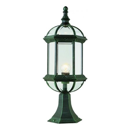 TRANS GLOBE One Light Post Lantern 4182 BK